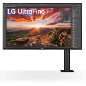 Lg Monitor 31,5 Led Ips 16:9 4K Udh Hdr10 5Ms 350 Cdm, Pivot, Stand Ergo, Usb-C Dock, Dp/Hdmi, Multi