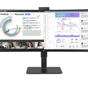 Lg Monitor 34 Led 21:9 3440X1440 Hdr10 300 Cdm 5Ms Reg. Altezza Usb-C - Dp/Hdmi Multimediale