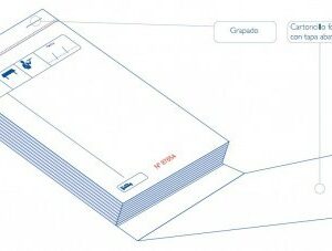 Libretto comande 10x15 triplicato modello Raya