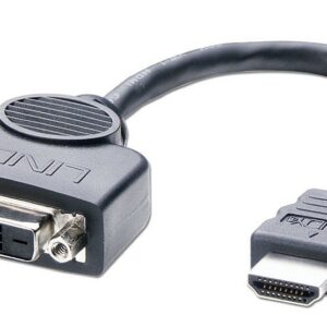 Lindy Adattatore Cavo Hdmi/Dvi-D, M/F, 20Cm