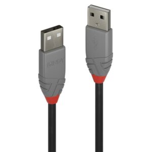 Lindy Cavo Usb 2.0 Tipo A/A Anthra Line, 0.5M