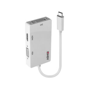 Lindy Converter Usb 3.1 Tipo C A Hdmi / Dvi / Vga