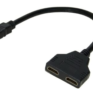 Link Adattatore Hdmi Maschio A 2 X Hdmi Femmina Cm 20