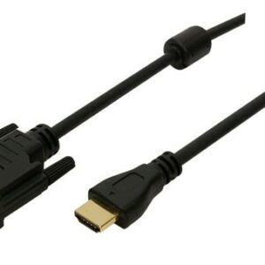 LogiLink 2m HDMI/DVI-D Nero