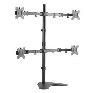 LogiLink BP0046 supporto da tavolo per Tv a schermo piatto 81,3 cm (32) Stainless steel Scrivania