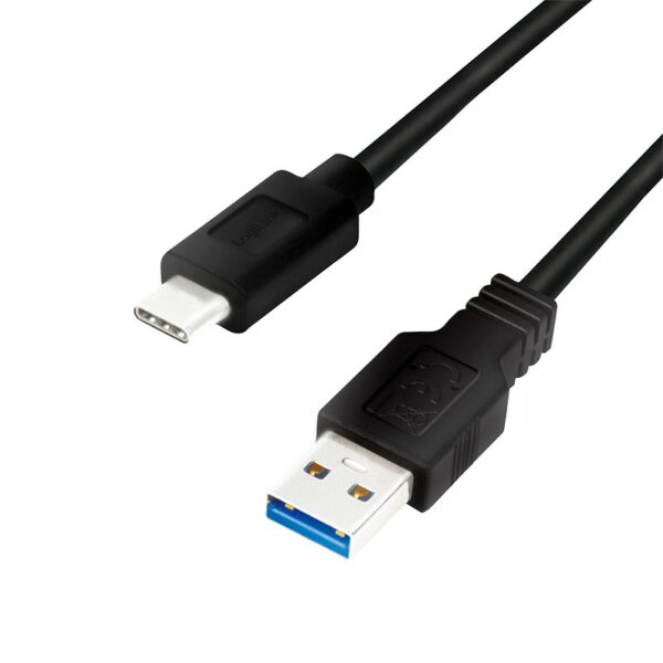 LogiLink CU0168 cavo USB 1 m 3.2 Gen 1 (3.1 Gen 1) USB A USB C Nero