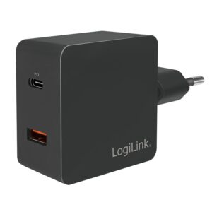 LogiLink PA0220 Caricabatterie per dispositivi mobili Interno Nero