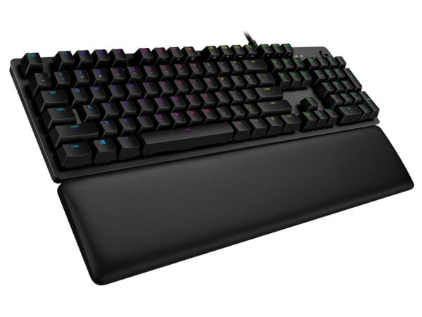 Logitech G G513 CARBON LIGHTSYNC RGB Mechanical Gaming Keyboard, GX Brown tastiera USB QWERTY Spagnolo Carbonio