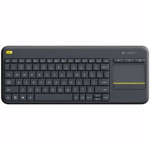 Logitech K400 Plus Tv tastiera RF Wireless QWERTY Spagnolo Nero