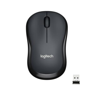 Mouse M220 Log Cordless Charcoal Logitech Usb Nano Receiver