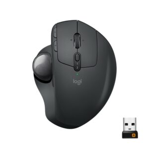 Logitech MX ERGO PLUS mouse Mano destra Wireless a RF + Bluetooth Trackball 440 DPI