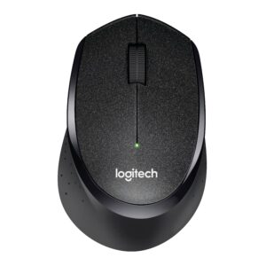 Logitech Mouse Silent Plus Wireless Ottico Grey B330