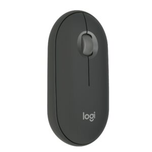 Mouse M350 Log Pebble Ii Graphite Con Scrolling Bluetooth