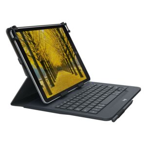 Logitech Universal Folio Nero Bluetooth QWERTY Spagnolo