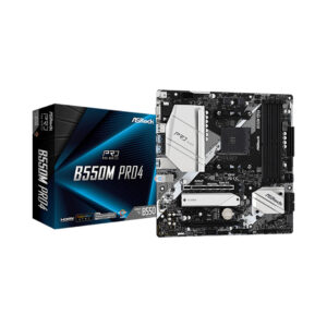 MAINBOARD AM4 ASROCK B550M PRO 90-MXBDK0-A0UAYZ