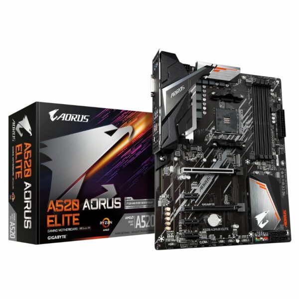 MAINBOARD AM4 GIGABYTE GA-A520-AOURUS ELITE