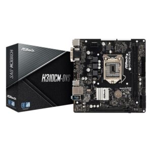 MAINBOARD SLGA1151 ASROCK H310CM-DVS 90-MXB8K0-A0UAYZ