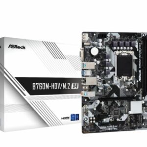 MAINBOARD SLGA1700 ASROCK B760M-HDV/ M.2 D4