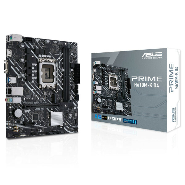 MAINBOARD SLGA1700 ASUS H610M-K D4 90MB1A10-M0EAY0