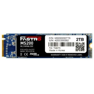 MEGA FASTRO SOLID STATE DRIVE SSD 2TB M.2 NVME MS200200TTS