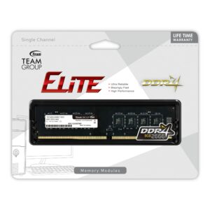 MEMORIA DDR4 2666 8GB TEAM GROUP ELITE TED48G2666C1901