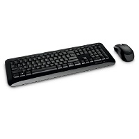 MICROSOFT KIT TASTIERA + MOUSE WIRELESS DESKTOP 850 BLACK PY9-00009