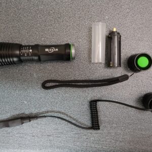 MIXXAR TORCIA ELETTRICA CON ZOOM IN / OUT E CAVO REMOTO IDEALE PER IL SOFTAIR CREE XM-L T6