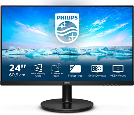 MONITOR LED MULTIMEDIALE FULL HD 24'' PHILIPS 241V8LA