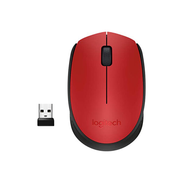 MOUSE OTTICO WIRELESS LOGITECH M171 910-004641 RED