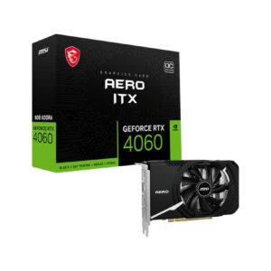 MSI AERO GeForce RTX 4060 ITX 8G OC NVIDIA 8 GB GDDR6