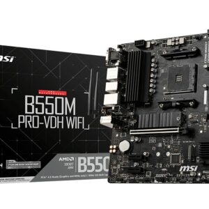 MSI B550M PRO-VDH WIFI Presa AM4 micro ATX AMD B550