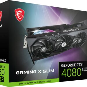 MSI GAMING GeForce RTX 4080 SUPER 16G X SLIM NVIDIA 16 GB GDDR6X