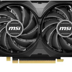 MSI GeForce RTX 4060 Ti VENTUS 2X BLACK 8G OC NVIDIA 8 GB GDDR6