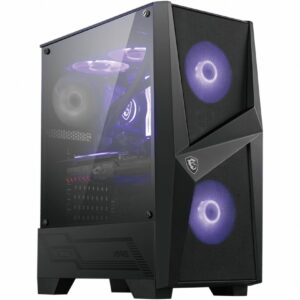 MSI MAG Forge 100M Midi Tower Nero, Trasparente