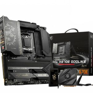 MSI MEG X670E GODLIKE AMD X670 Presa di corrente AM5 ATX esteso