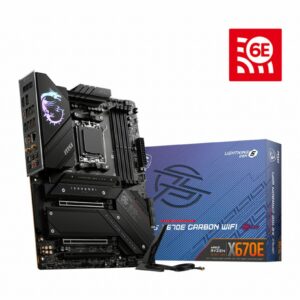 MSI MPG X670E CARBON WIFI scheda madre AMD X670 Presa di corrente AM5 ATX