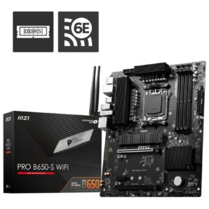 MSI PRO B650-S WIFI scheda madre AMD B650 Presa di corrente AM5 ATX