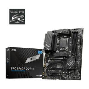 MSI PRO B760-P DDR4 II scheda madre Intel B760 LGA 1700 ATX