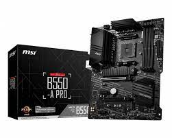 MSI SCHEDA MADRE B550-A PRO 4X DDR4 HDMI/DISPLAY-PORT SOCKET AM4