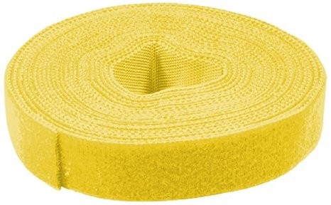 Matassa 4 Mt Nastro Velcro Larghezza 16Mm Colore Giallo