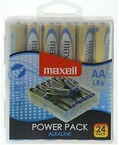 Maxell 24x LR6 AA Batteria monouso Stilo AA Alcalino