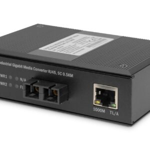 Media Converter Industriale 1000Base-Sx Sc 0,5 Km