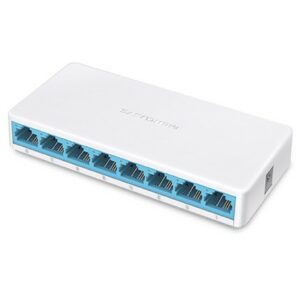 Mercusys MS108 switch di rete Gestito Fast Ethernet (10/100) Bianco