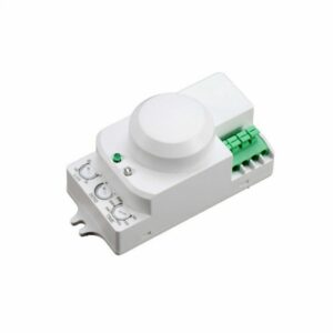 Microwave Sensor with Manual Override Function White