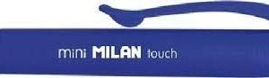 Milano P1 Touch Mini Penna a Sfera Retrattile - Punta Rotonda 1mm - Inchiostro a Base Olio - Scrittura Liscia - Colore Blu