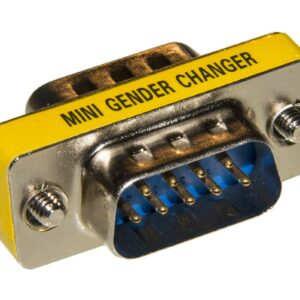 Mini Adattatore 9 Poli Maschio/Maschio Gender Changer