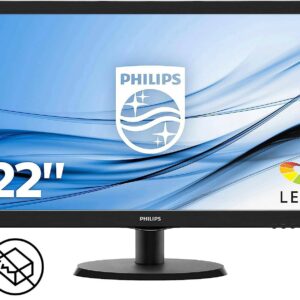 Mon 21,5W-Led Vga Hdmi Vesa Philips 223V5Lhsb2 Scatola Danneggi