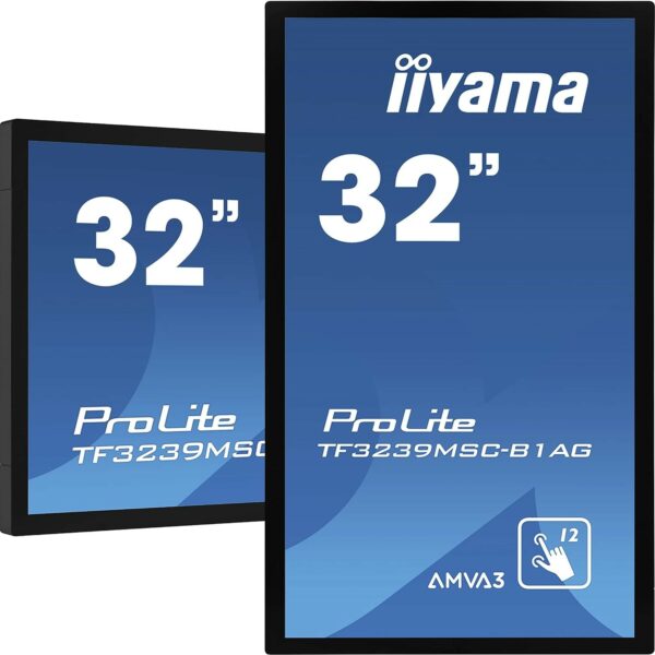 Mon Touch 32 Fhd Vga Dvi Hdmi Iiyama Prolite Tf3239Msc-B3Ag - Ricondizionato