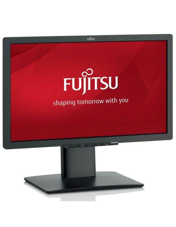 Monitor 22 Fujitsu B22W7 Led Vga Dvi Dp Nero Grigio - Ricondizionato