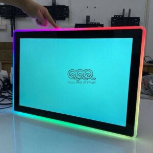 Monitor Touch Capacitivo Industriale adj da 21.5 con led trimmerable RGB ideale per Totem e Videoslot